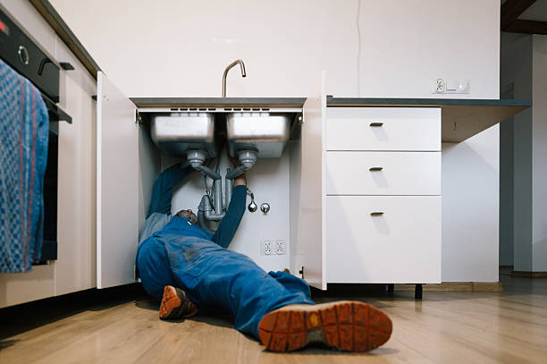 Professional Drain Cleaning technician working in Valatie, NY